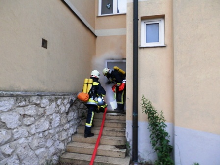 Branddienst Übung 2013
