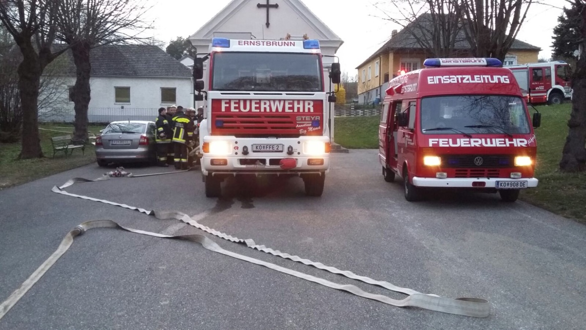 Branddienst Übung 2016