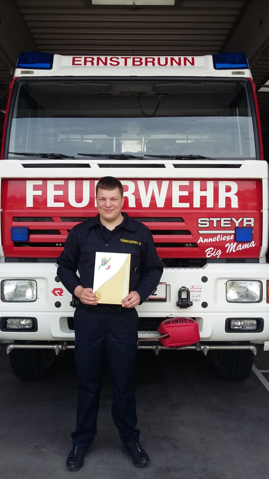Feuerwehrleistungsabzeichen in Gold