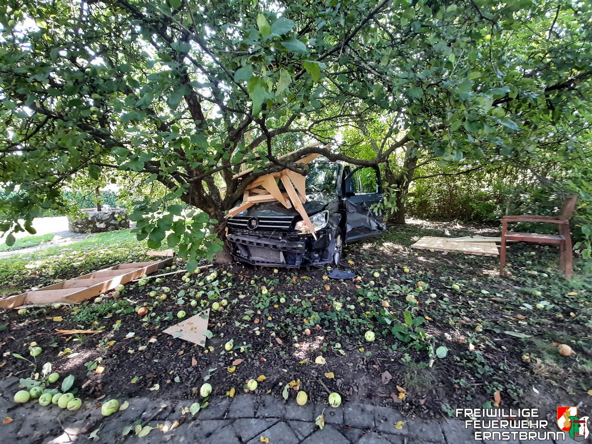 Verkehrsunfall in Merkersdorf