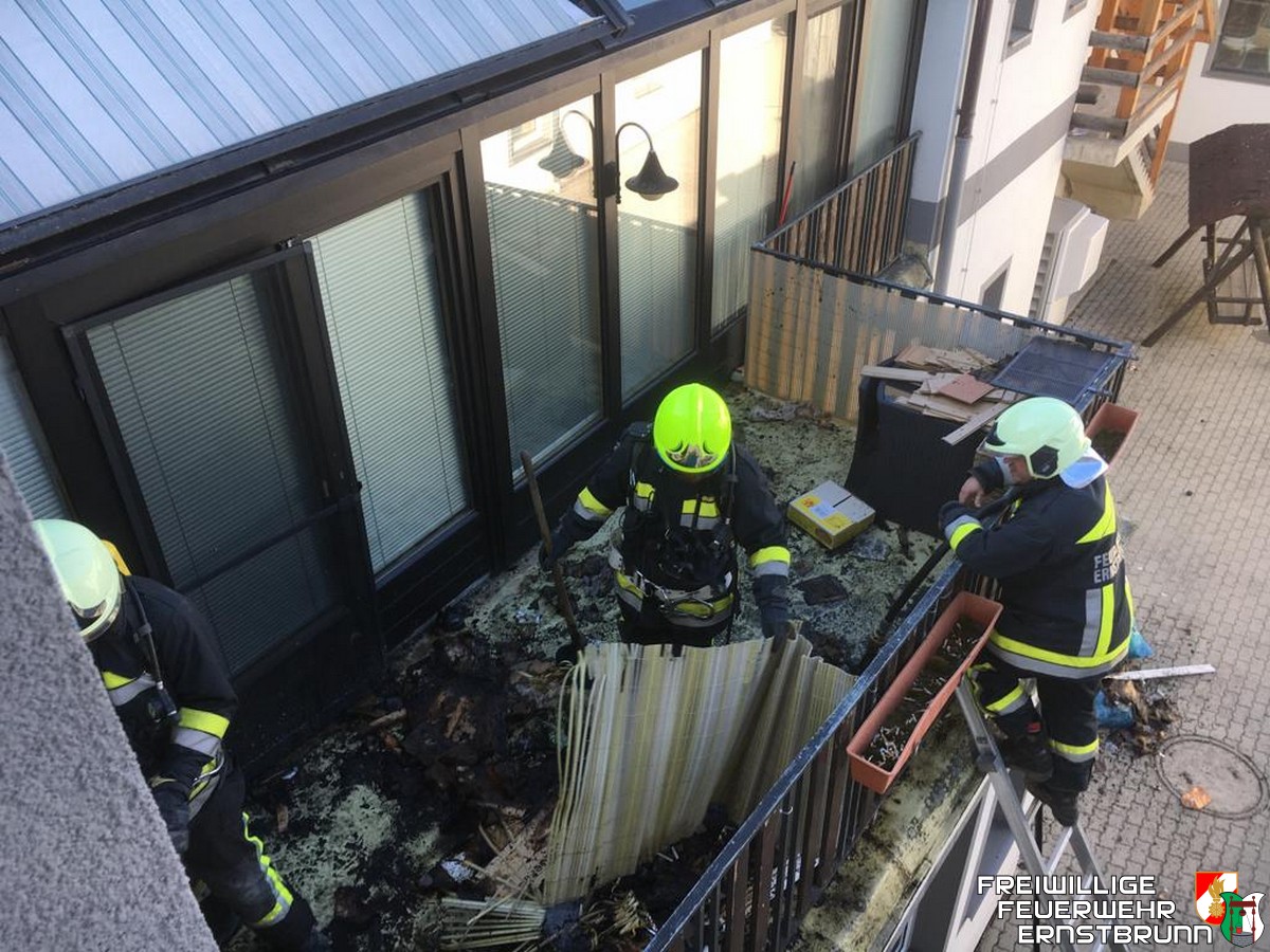 Wohnungsbrand in Ernstbrunn