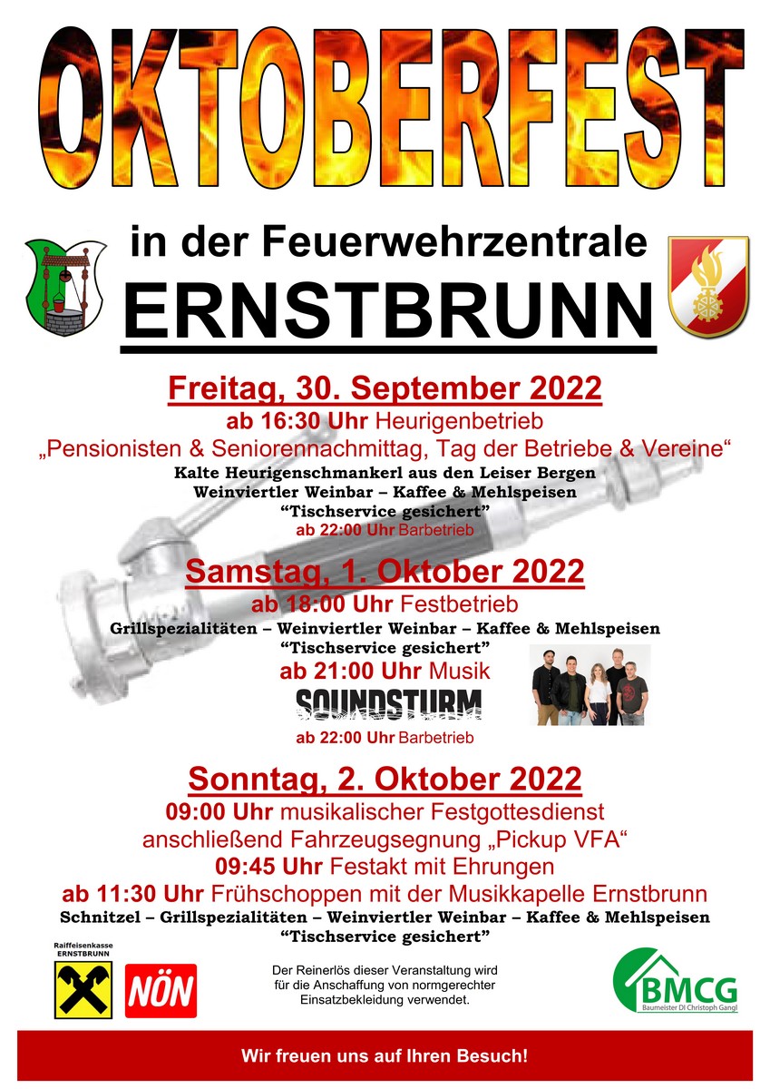 Einladung zum Oktoberfest