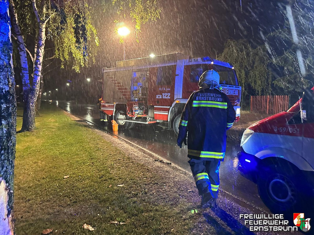 Verkehrsunfall vor Feuerwehrhaus