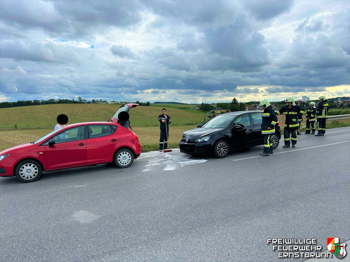 Verkehrsunfall auf der B40