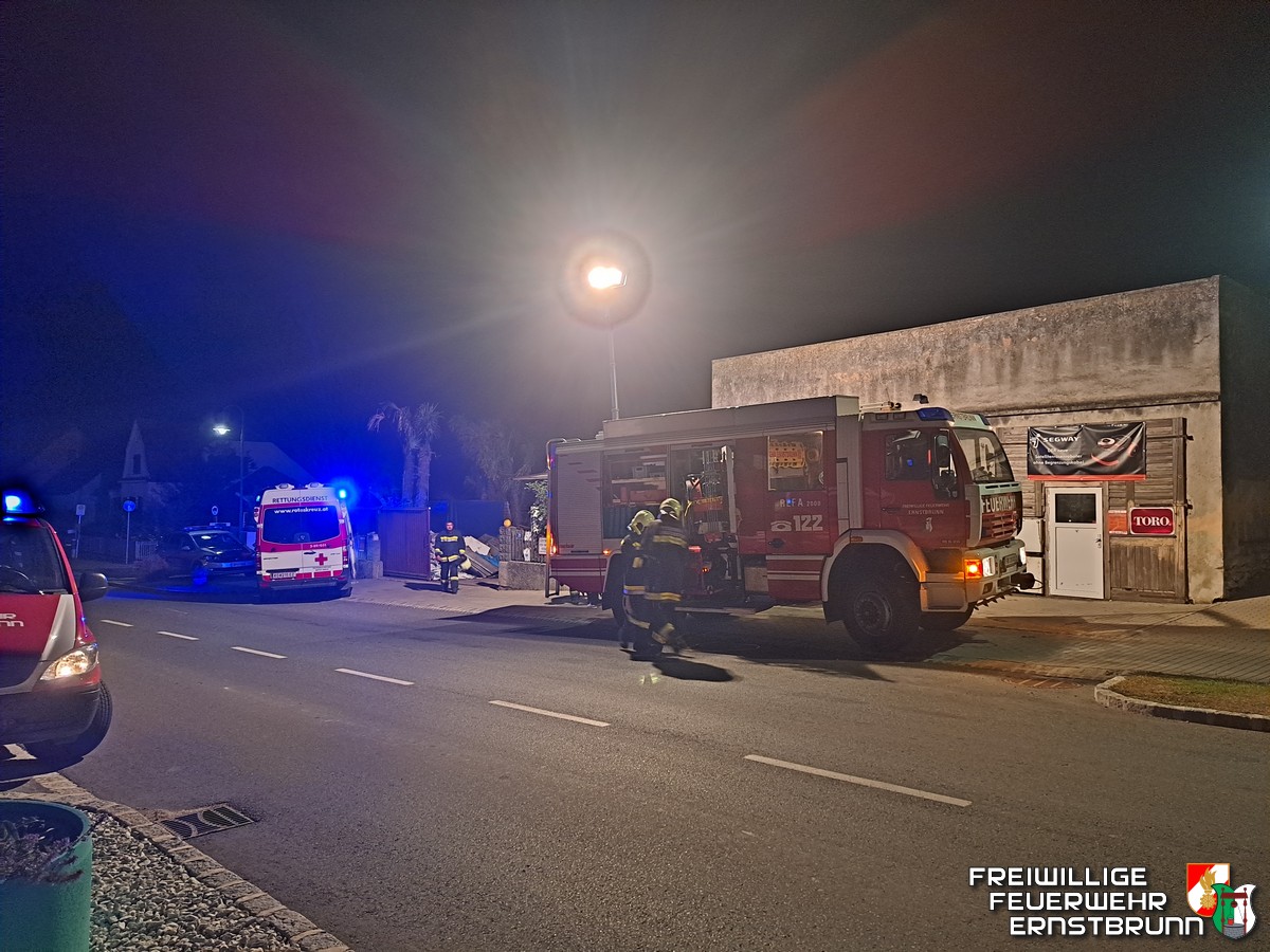 Türöffnung mit Menschenrettung