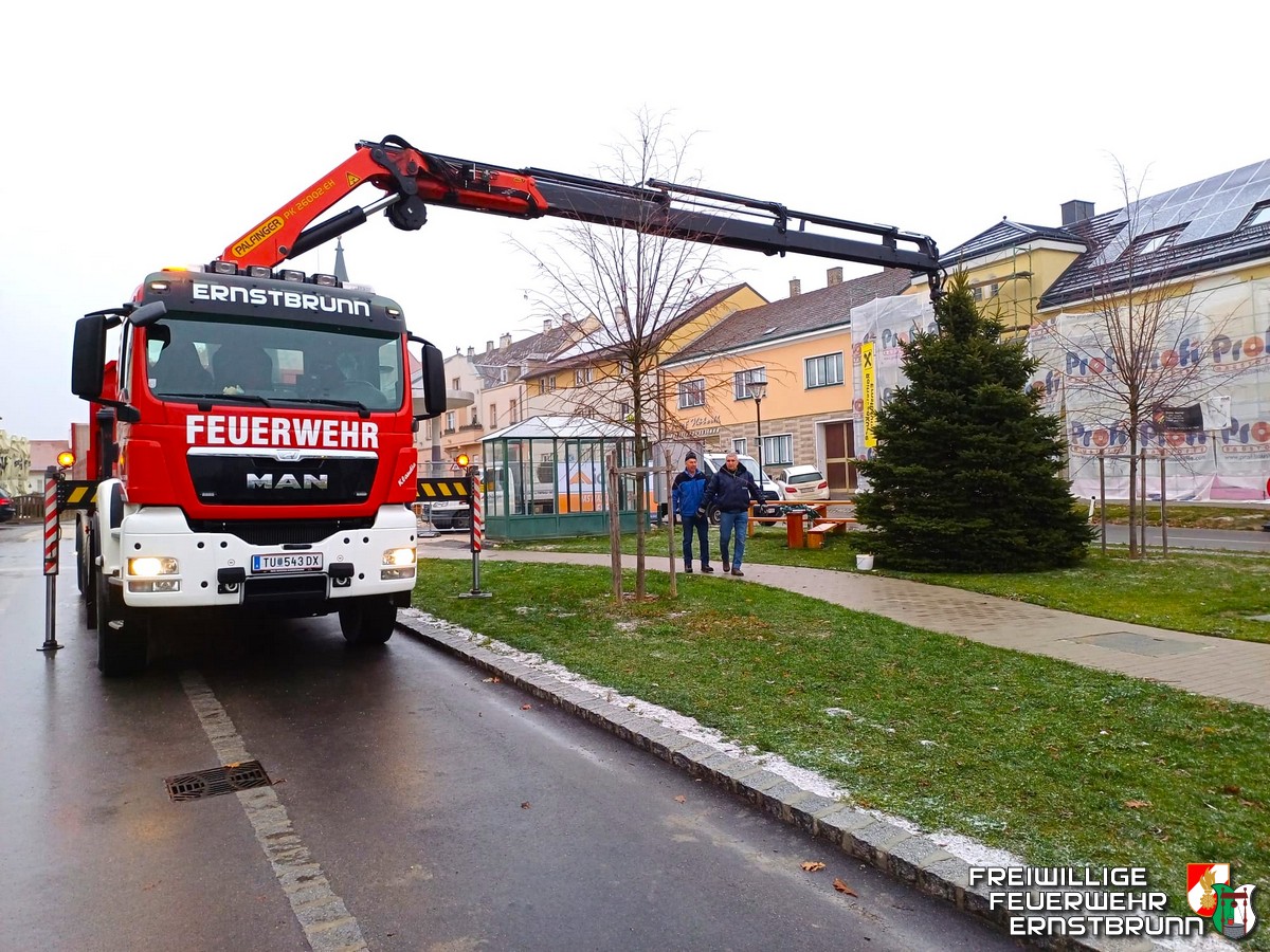 Christbaum aufstellen 2023