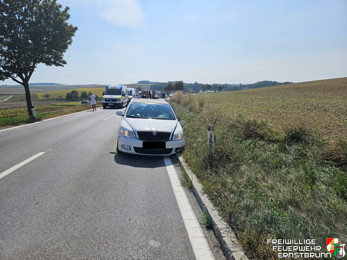 PKW Bergung nach Verkehrsunfall