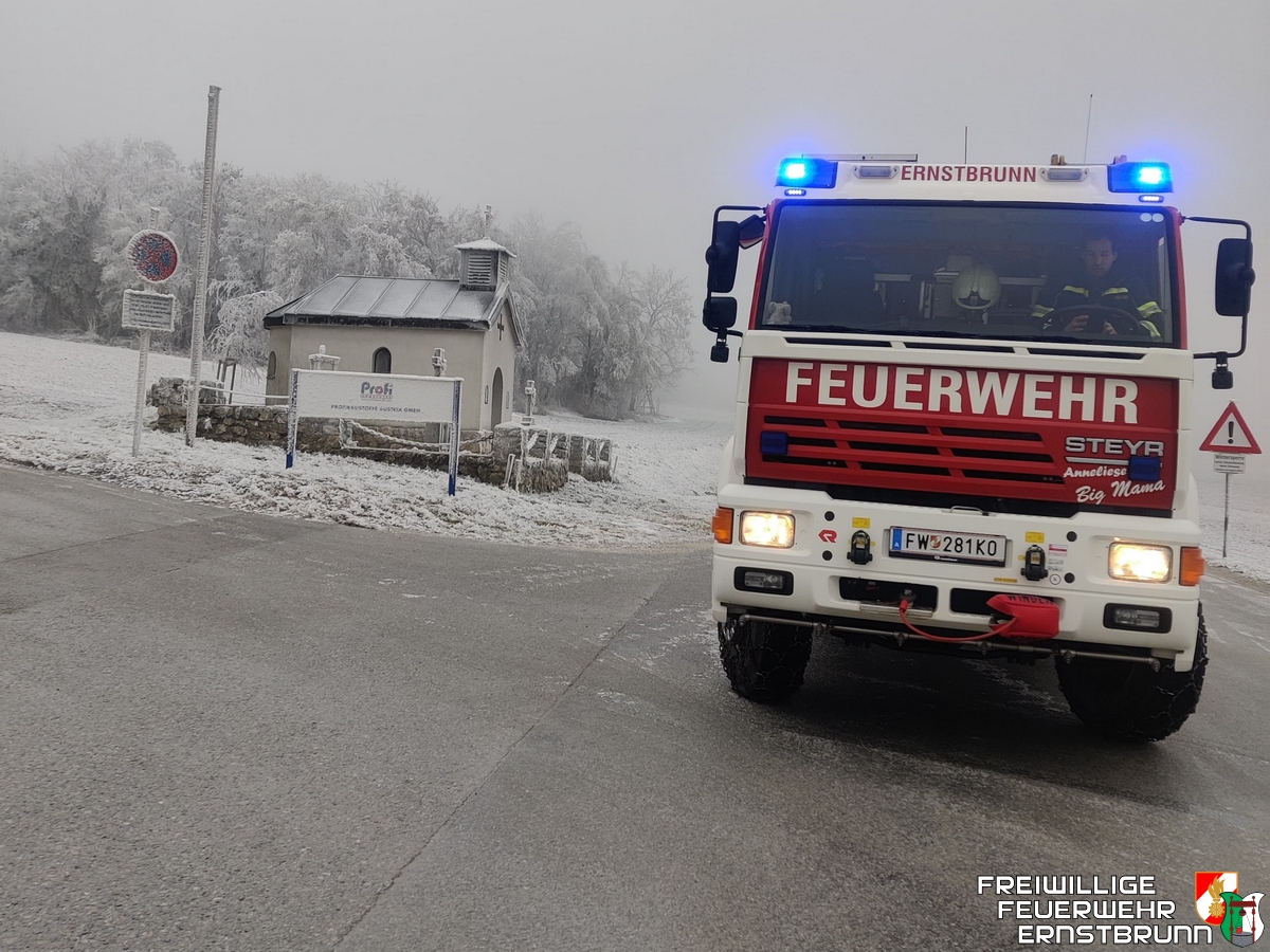 Fahrzeugbergung nach Missachtung der Wintersperre