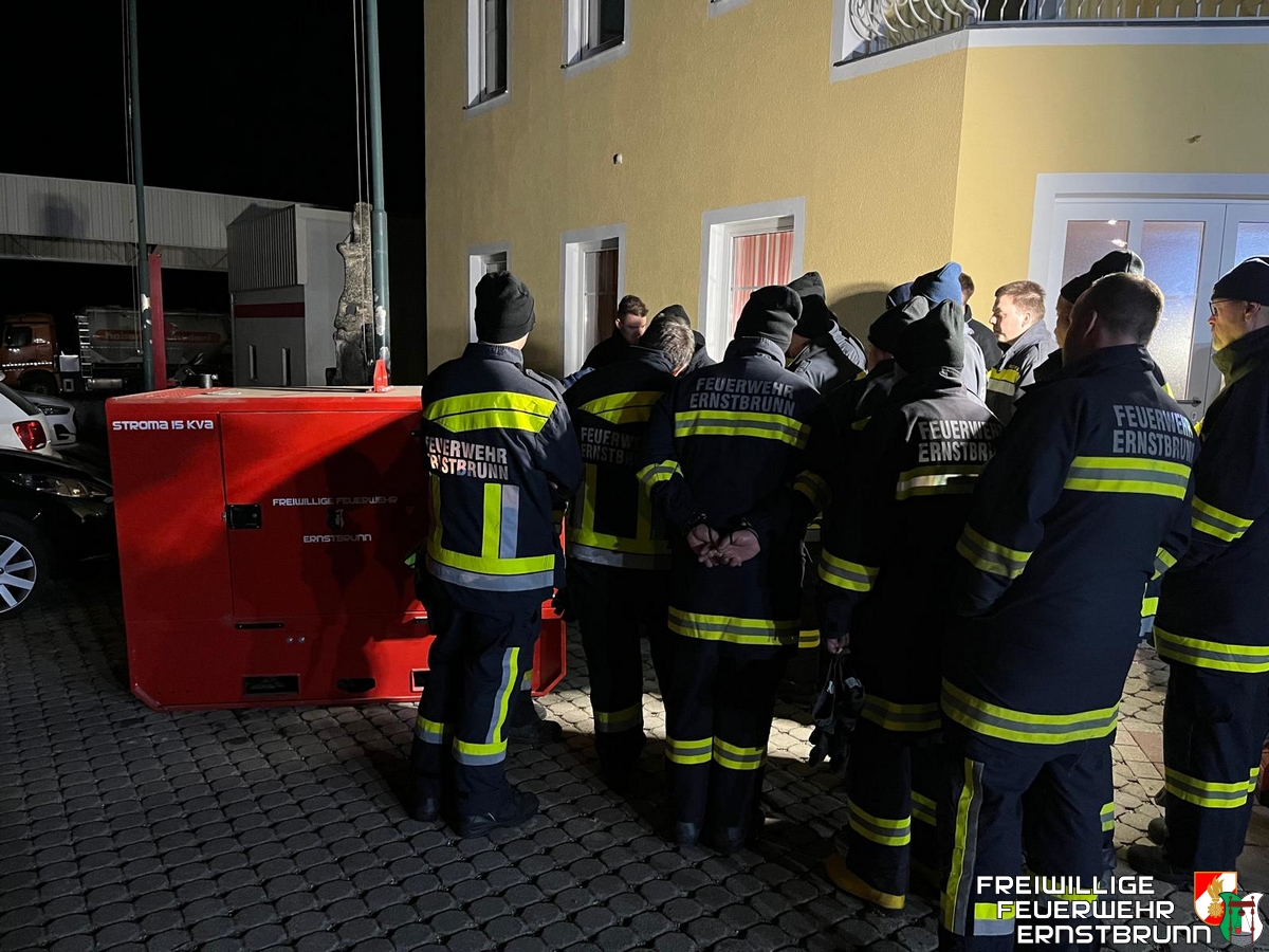 Übung Notbetrieb der Feuerwehrzentrale