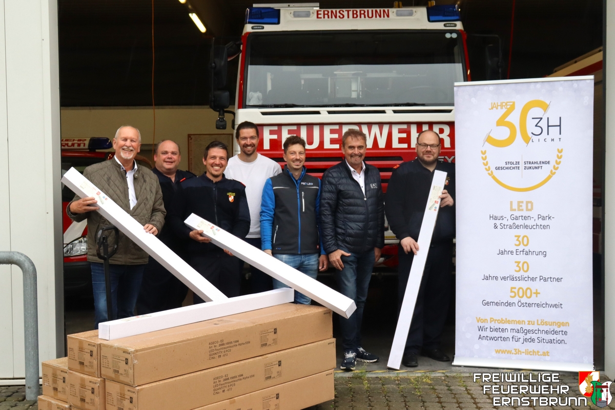 Großzügige Unterstützung von 3H Licht und F&G LED