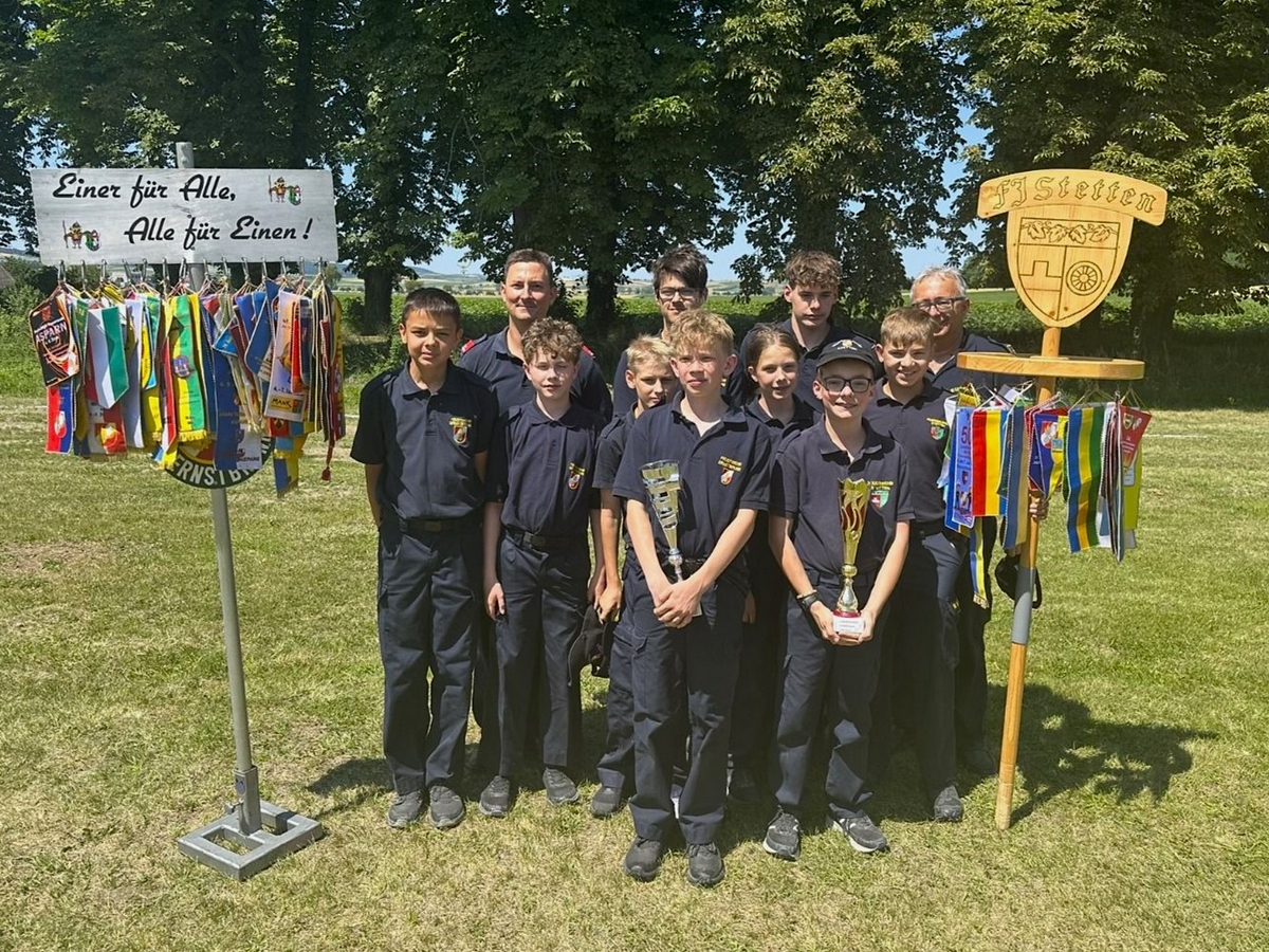 Bezirksfeuerwehrjugendleistungsbewerb in Seebarn