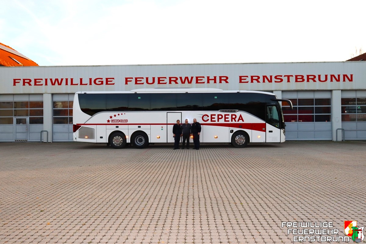 Danke an das Bus- und Reiseunternehmen Cepera