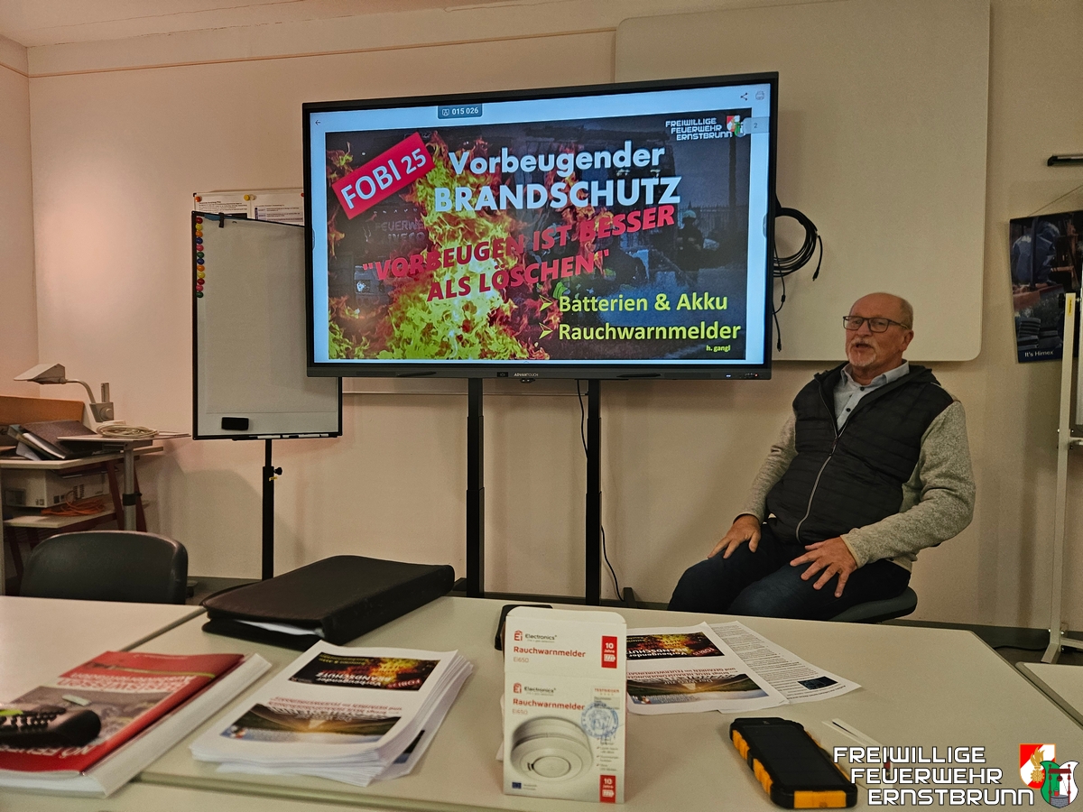 Monatsübung Vorbeugender Brandschutz