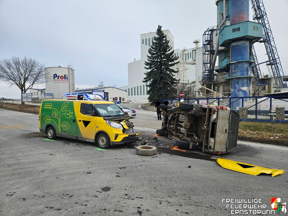 Verkehrsunfall mit verletzter Person