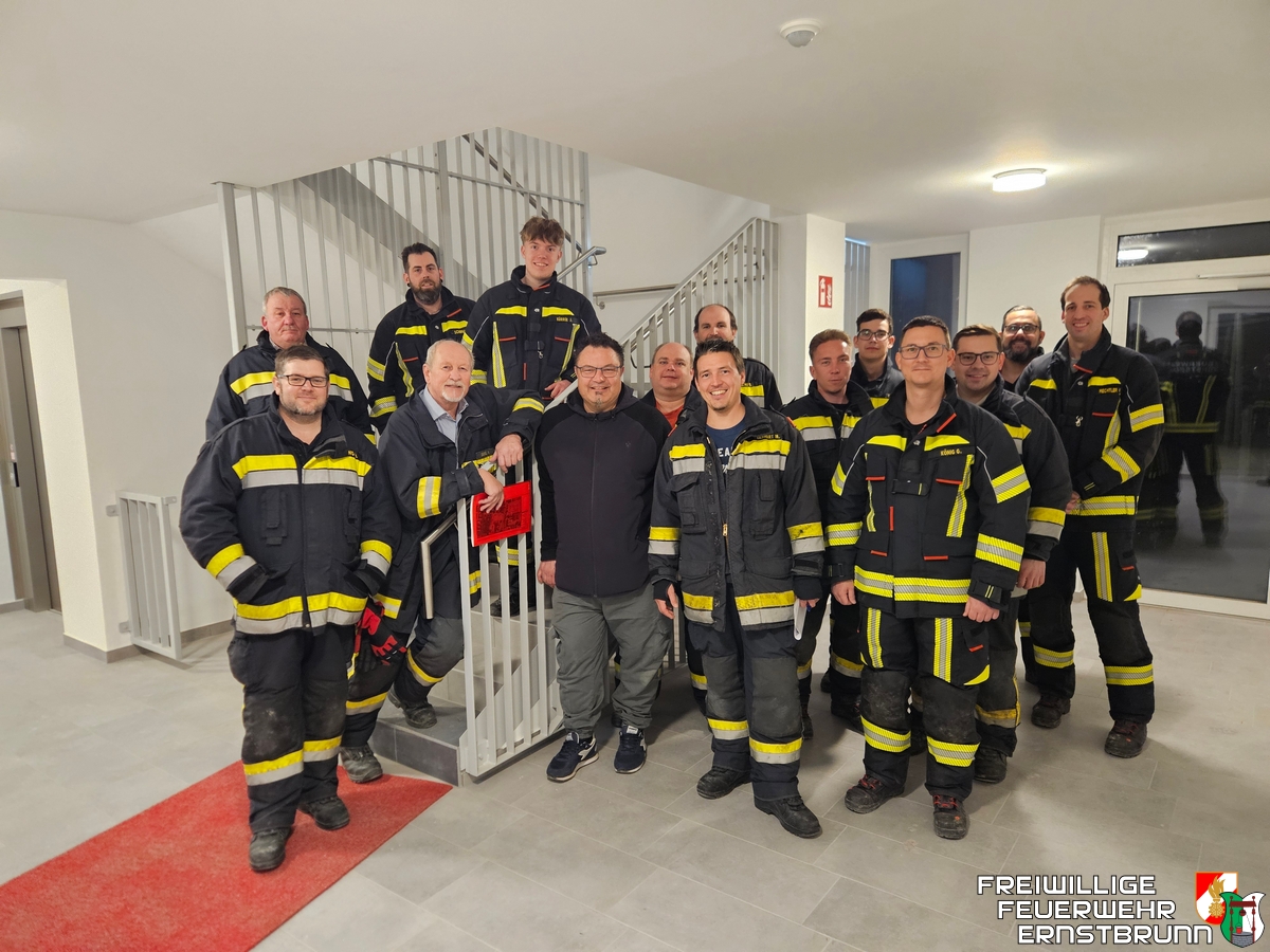 Brandschutzbegehung im Begleiteten Wohnen Ernstbrunn