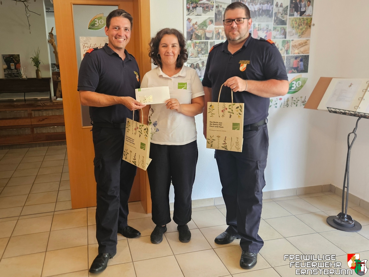 Spendenübergabe anlässlich 30 Jahre Culumnatura